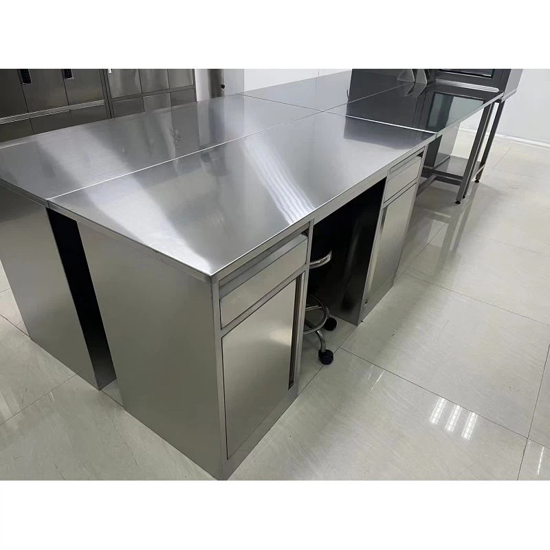 Stainless hlau Laboratory Workbench